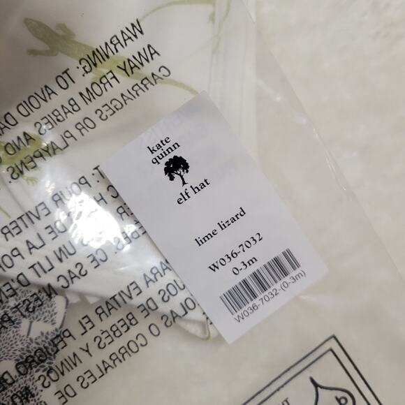 Kate Quinn Lime Lizard Elf Hat - Picture 2 of 2